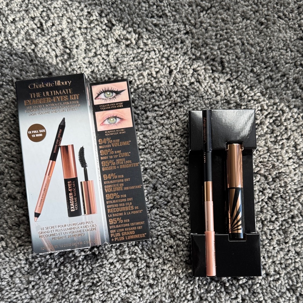 NWT Charlotte Tilbury The Ultimate Exagger-eyes Kit